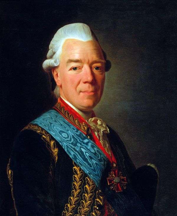 カウントZakhar Grigorievich Chernyshev   Alexander Roslinの肖像