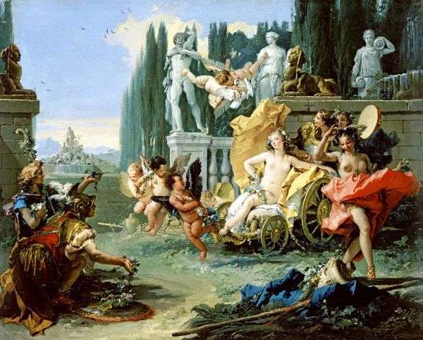 フローラの勝利   Giovanni Battista Tiepolo