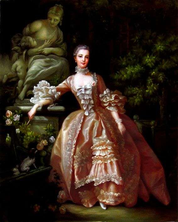 Madame de Pompadour   Francois Boucherの肖像