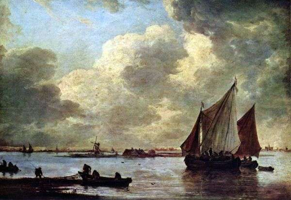 ハーレムの海   Jan van Goyen
