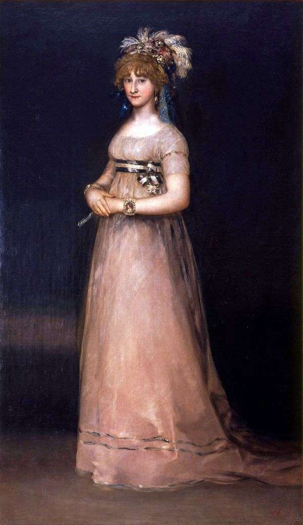 チンチョン伯爵夫人の肖像   Francisco de Goya