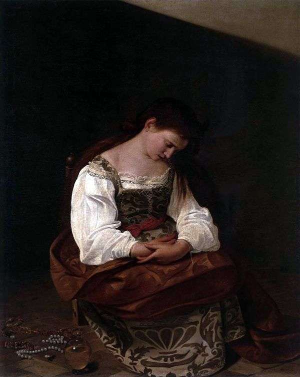 The Penitent Magdalen   ミケランジェロメリッサダカラヴァッジョ