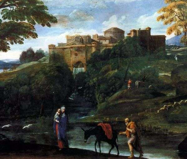 エジプト行きの便   Annibale Carracci