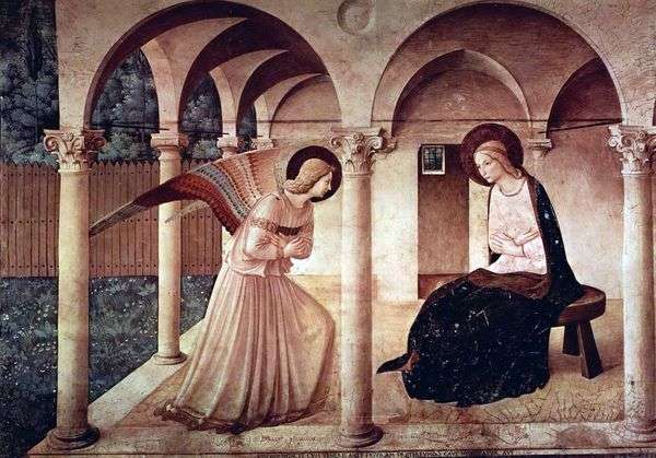 受胎告知   Fra Beato Angelico