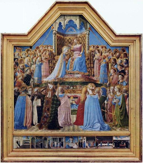 聖母マリアの戴冠式   Fra Beato Angelico