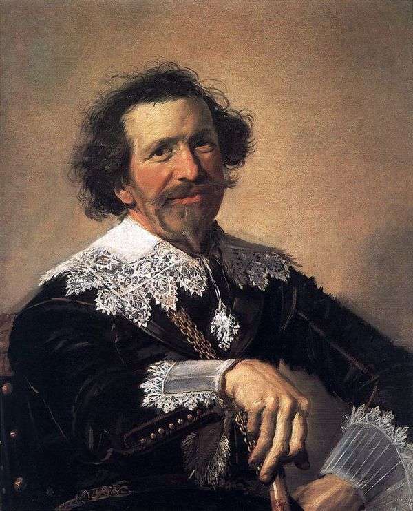 Peter van den Brock   フランス・ハルスの肖像