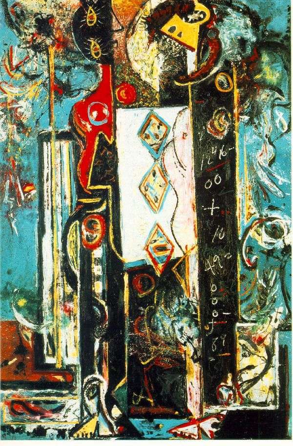 男性と女性   Jackson Pollock