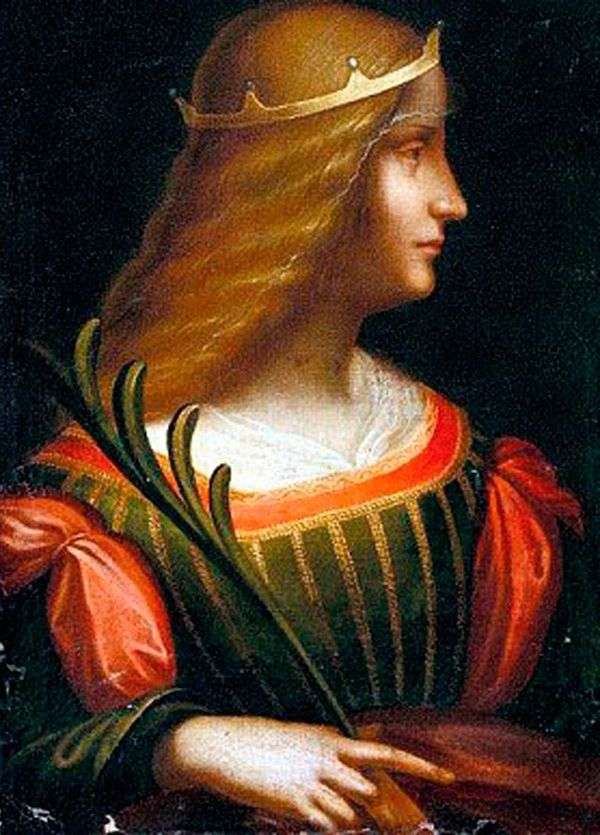 Isabella de Este   レオナルドダヴィンチの肖像