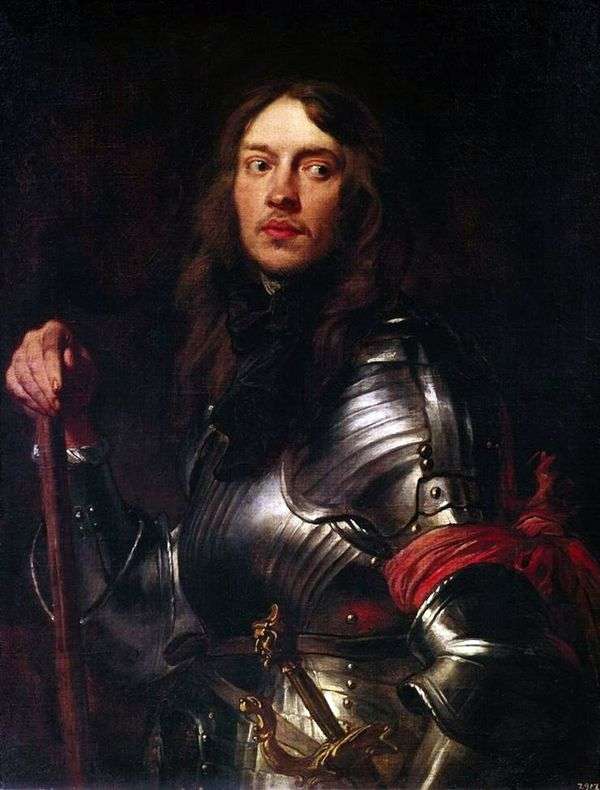 赤い腕章   アンソニーヴァンダイクと騎士の肖像画