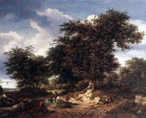 ビッグオーク   Jacob van Ruysdael