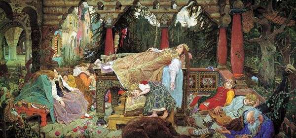 眠っている王女の物語   Victor Vasnetsov