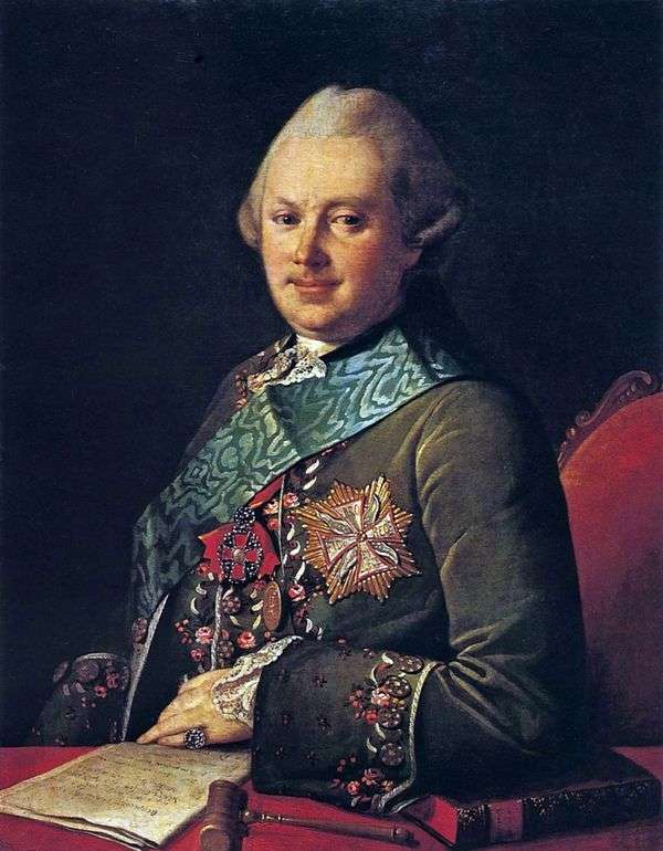 プリンスA. A. Vyazemsky   カールルードヴィッヒHristinekの肖像