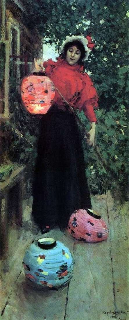 提灯   Konstantin Korovin