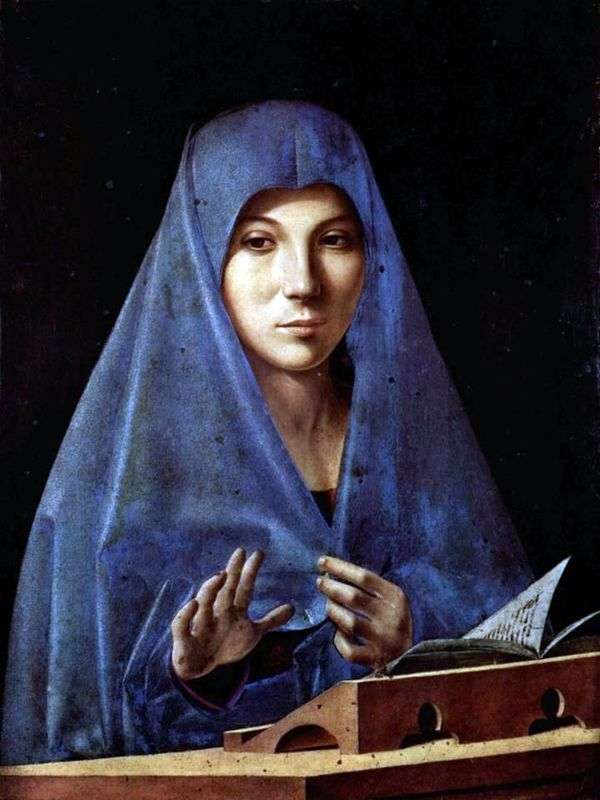 受胎告知   Antonello da Messina