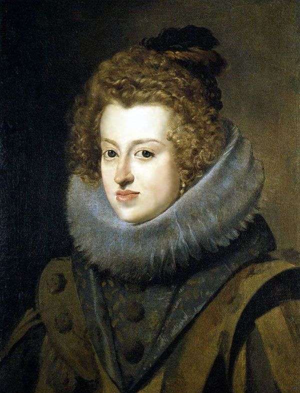 Infanta Maria Anna、ハンガリーの女王   ディエゴベラスケス