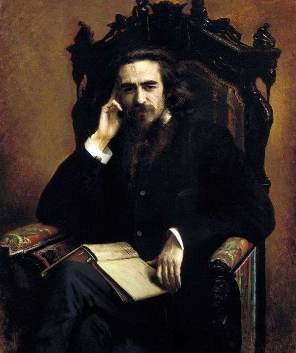 Solovyov   Ivan Kramskoyの肖像