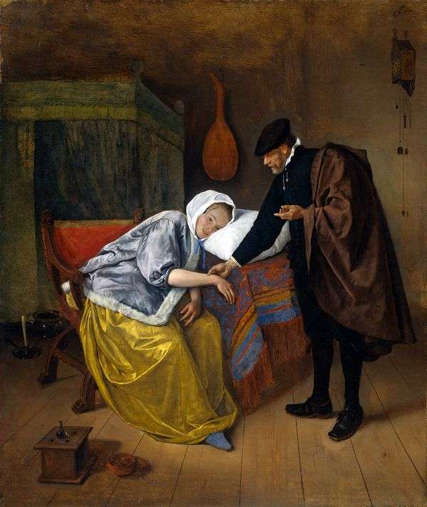 医者と患者   Jan Steen