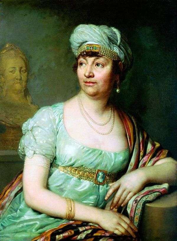 Louise Germain de Stael   ウラジミールボロビコフスキーの肖像画