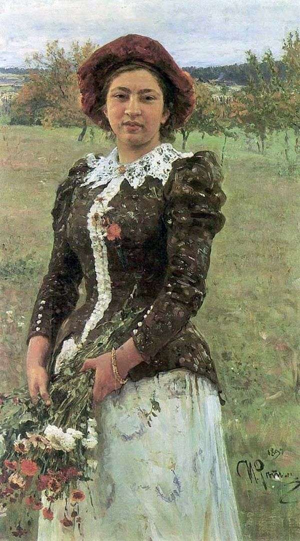 オータムブーケ（Daughter Vera）   Ilya Repin