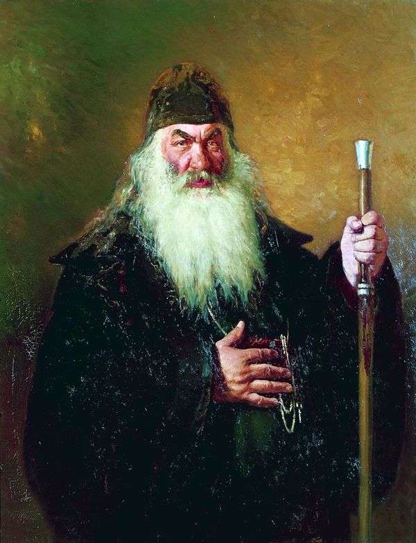 Protodeacon   Ilya Repinの肖像