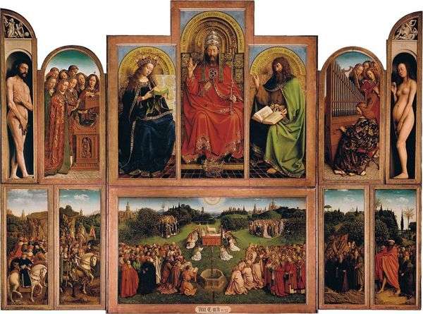 Ghent Altar   オープン祭壇ビュー   Jan van Eyck