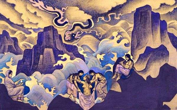 古代の蛇   Nicholas Roerich