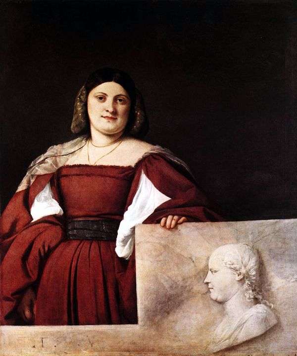 女性の肖像   Titian Vecellio