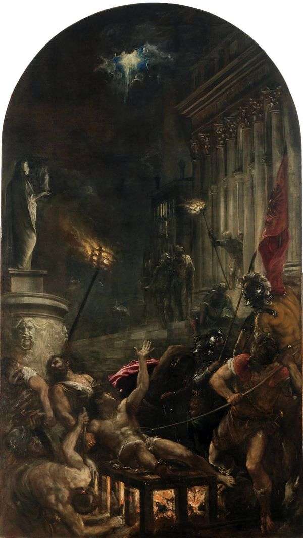 聖ローレンスの殉教   Titian Vecellio
