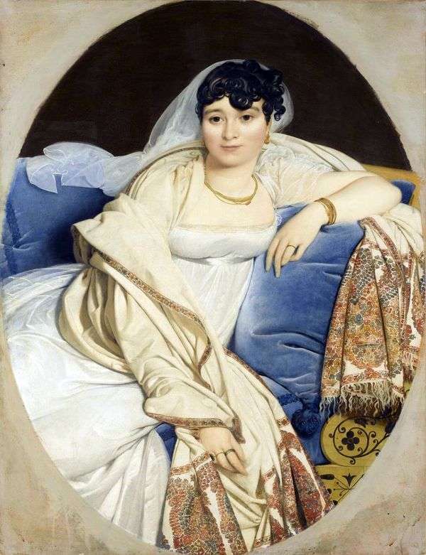 夫人リビエールの肖像   Jean Auguste Dominique Ingres
