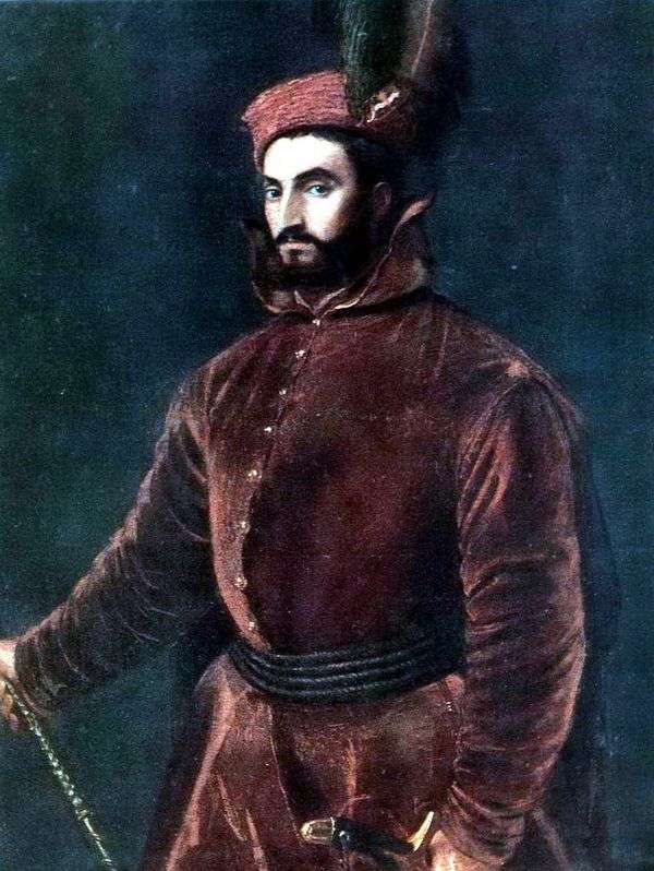 枢機卿Ippolito de Medici   Titian Vecellioの肖像