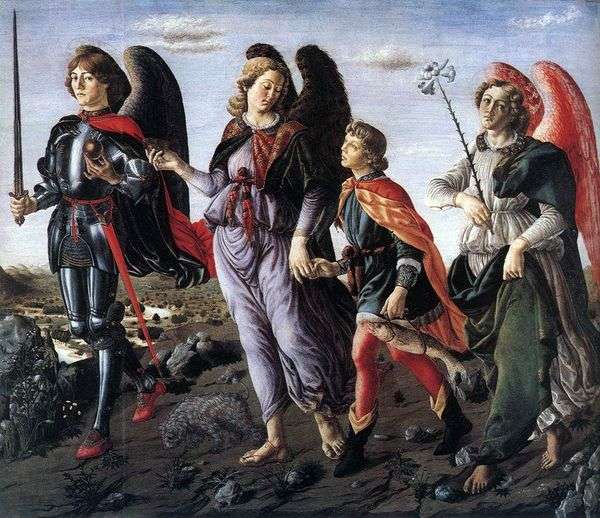 トビアスと3つの大天使   Francesco Bottichini