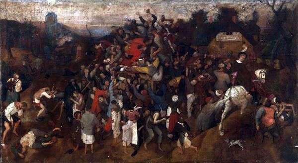 聖マルティンの饗宴   Peter Bruegel