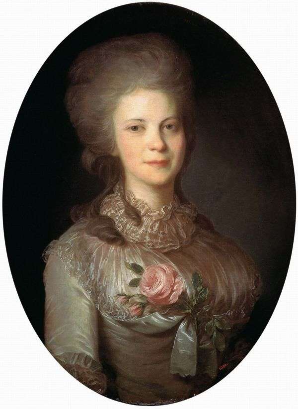 Varvara Nikolaevna Surovtseva   Fedor Rokotovの肖像画