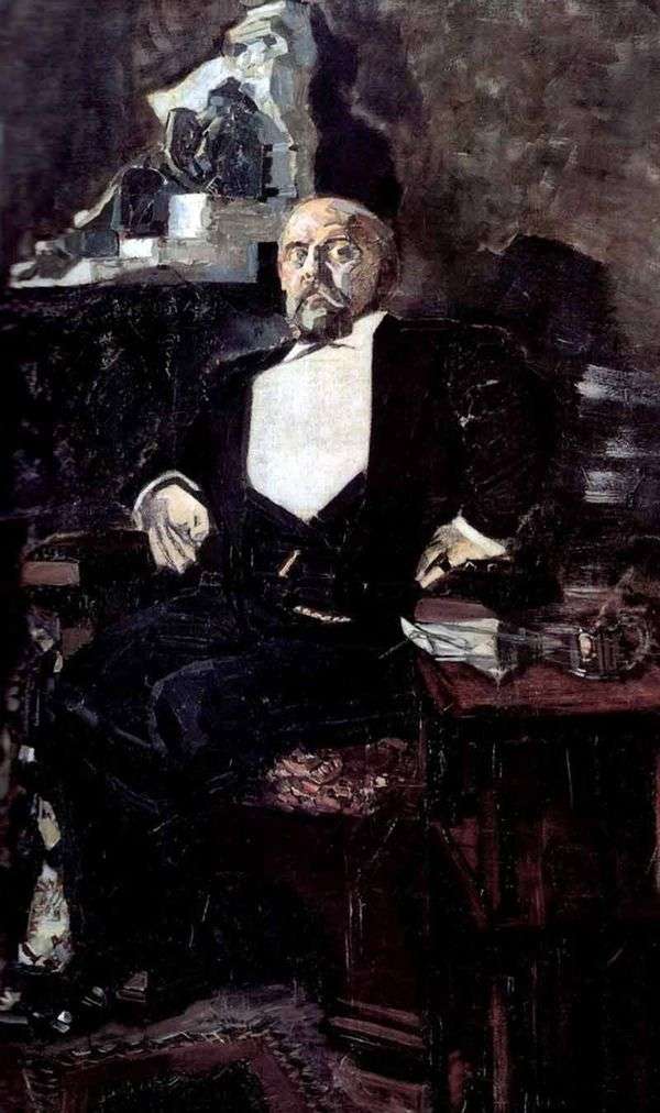 Savva Mamontov   Mikhail Vrubelの肖像画